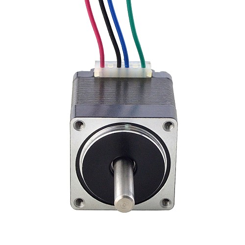 Dual Shaft Nema 11 Bipolar 1.8deg 7Ncm(9.91oz.in) 0.67A  28x28x31.5mm 4 Wires - 11HS12-0674D | StepperOnline AU