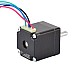 Nema 11 Bipolar 1.8deg 7Ncm(9.91oz.in) 0.67A 28x28x33mm 4 Wires - 11HS12-0674S | StepperOnline AU