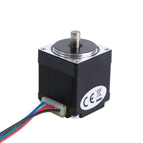 Short Shaft Nema 11 Bipolar 1.8deg 7Ncm(9.91oz.in) 0.7A 28x28x33mm 4 Wires - 11HS12-0704S | StepperOnline AU