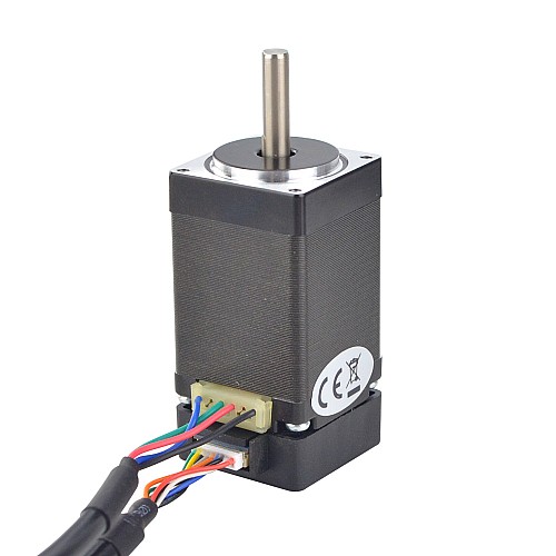 Nema 11 Closed Loop Stepper Motor 0.1Nm(14.16oz.in) Encoder 1000PPR(4000CPR) - 11HS18-0674D-E1000 | StepperOnline AU