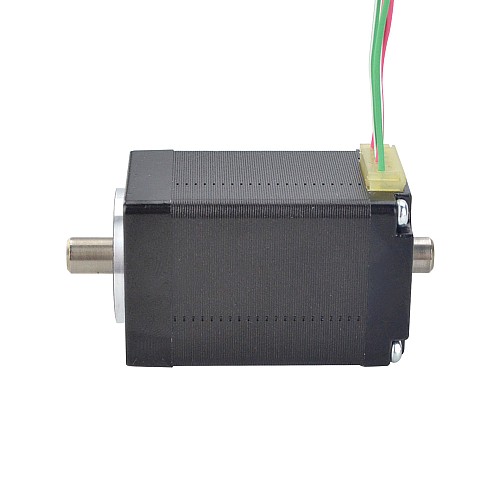 Dual Shaft Nema 11 Hollow Shaft Stepper Motor Bipolar 7.5Ncm(10.6oz.in) 1.0A 28x28x44mm - 11HS18-1004H | StepperOnline AU
