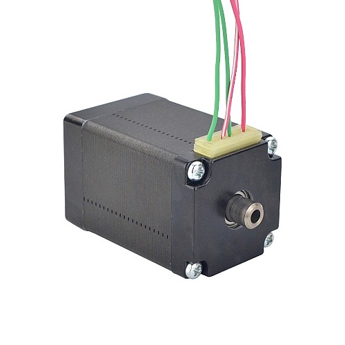 Dual Shaft Nema 11 Hollow Shaft Stepper Motor Bipolar 7.5Ncm(10.6oz.in) 1.0A 28x28x44mm - 11HS18-1004H | StepperOnline AU