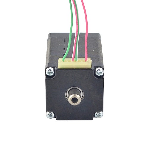 Dual Shaft Nema 11 Hollow Shaft Stepper Motor Bipolar 7.5Ncm(10.6oz.in) 1.0A 28x28x44mm - 11HS18-1004H | StepperOnline AU