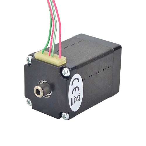 Dual Shaft Nema 11 Hollow Shaft Stepper Motor Bipolar 7.5Ncm(10.6oz.in) 1.0A 28x28x44mm - 11HS18-1004H | StepperOnline AU