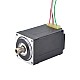 Dual Shaft Nema 11 Hollow Shaft Stepper Motor Bipolar 7.5Ncm(10.6oz.in) 1.0A 28x28x44mm - 11HS18-1004H | StepperOnline AU