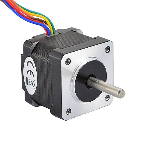 Nema 14 Unipolar 1.8deg 10Ncm(14.16oz.in) 0.4A 35x35x34mm 6 Wires - 14HS13-0406S | StepperOnline AU