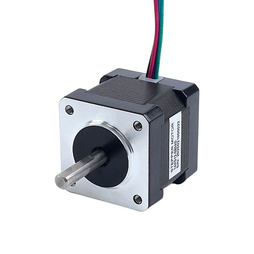 Dual Shaft Nema 14 1.8deg 18Ncm(25.5oz.in) 0.8A  35.2x35.2x34mm 4 Wires - 14HS13-0804D | StepperOnline AU