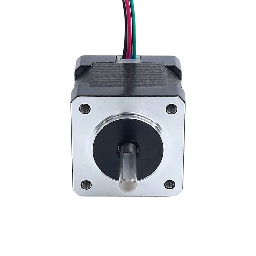 Dual Shaft Nema 14 1.8deg 18Ncm(25.5oz.in) 0.8A  35.2x35.2x34mm 4 Wires - 14HS13-0804D | StepperOnline AU