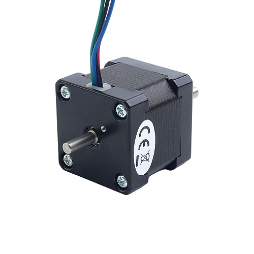 Dual Shaft Nema 14 1.8deg 18Ncm(25.5oz.in) 0.8A  35.2x35.2x34mm 4 Wires - 14HS13-0804D | StepperOnline AU