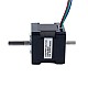 Dual Shaft Nema 14 1.8deg 18Ncm(25.5oz.in) 0.8A  35.2x35.2x34mm 4 Wires - 14HS13-0804D | StepperOnline AU