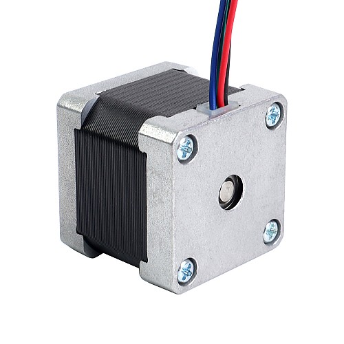 Nema 14 Bipolar 1.8deg 18Ncm(25.49oz.in) 1.0A 35x35x34mm 4 Wires - 14HS13-1004S-EGS | StepperOnline AU