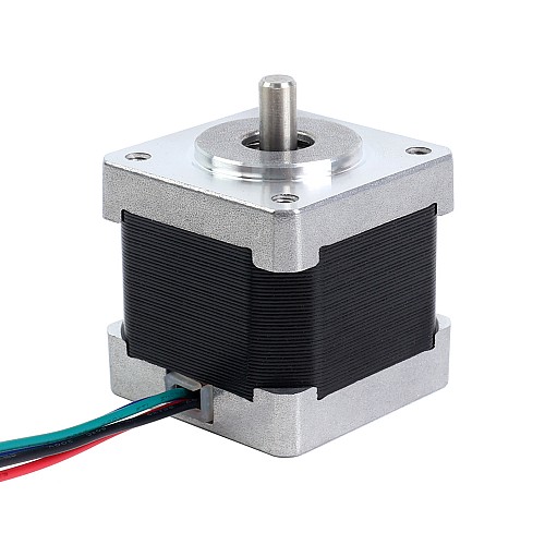 Nema 14 Bipolar 1.8deg 18Ncm(25.49oz.in) 1.0A 35x35x34mm 4 Wires - 14HS13-1004S-EGS | StepperOnline AU