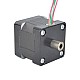 Dual Shaft Nema 14 Hollow Shaft Stepper Motor Bipolar 16Ncm(22.66oz.in) 1.25A 35x35x34.5mm - 14HS14-1254H | StepperOnline AU