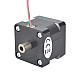 Dual Shaft Nema 14 Hollow Shaft Stepper Motor Bipolar 16Ncm(22.66oz.in) 1.25A 35x35x34.5mm - 14HS14-1254H | StepperOnline AU