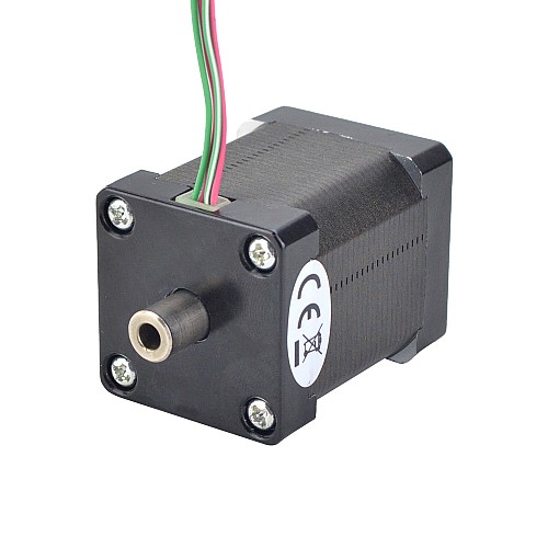 Nema 14 Hollow Shaft Stepper Motor Bipolar 33Ncm(46.74oz.in) 2.0A 35x35x48mm - 14HS19-2004H | StepperOnline AU