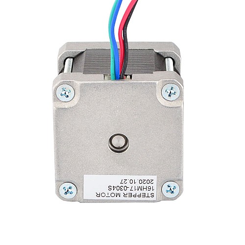 Nema 16 Bipolar 0.9deg 25Ncm(35.4oz.in) 0.3A 39x39x44mm 4 Wires - 16HM17-0304S | StepperOnline AU