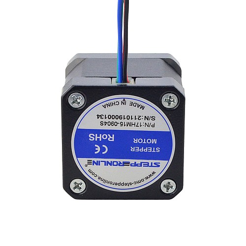 Nema 17 Bipolar 0.9deg 36Ncm(51oz.in) 0.9A 42x42x40mm 4 Wires - 17HM15-0904S | StepperOnline AU