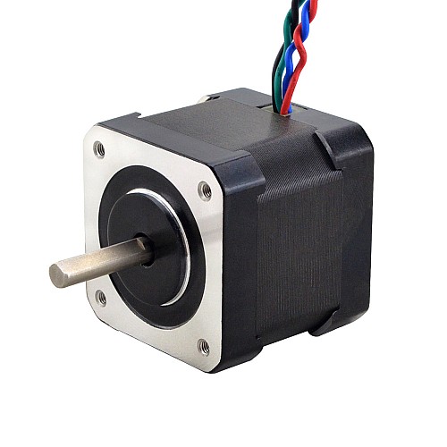 Nema 17 Bipolar 0.9deg 33Ncm(46.74oz.in) 1.0A 42x42x40mm 4 Wires - 17HM15-1004S | StepperOnline AU