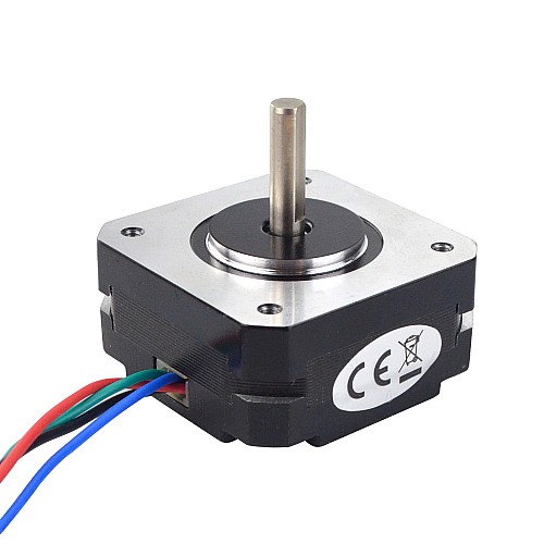 Nema 17 Bipolar Stepper Motor 1.8deg 16Ncm(22.66oz.in) 1A Extruder Motor 42x42x21.5mm 4 Wires - 17HS08-1004S | StepperOnline AU