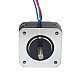 Nema 17 Bipolar Stepper Motor 1.8deg 16Ncm(22.66oz.in) 1A Extruder Motor 42x42x21.5mm 4 Wires - 17HS08-1004S | StepperOnline AU