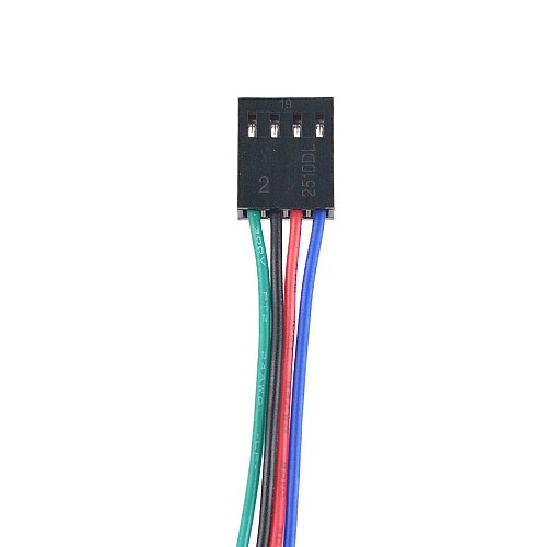 Nema 17 Bipolar 1.8deg 36Ncm(51oz.in) 0.85A 5.4V 42x42x39mm 4 Wires with A connector - 17HS15-0854S-C2 | StepperOnline AU