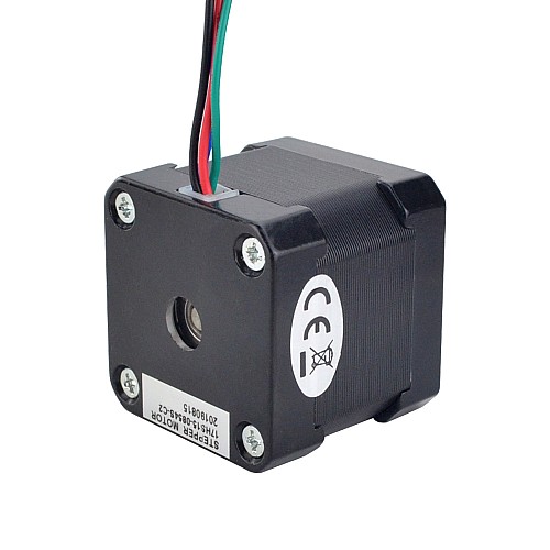 Nema 17 Bipolar 1.8deg 36Ncm(51oz.in) 0.85A 5.4V 42x42x39mm 4 Wires with A connector - 17HS15-0854S-C2 | StepperOnline AU