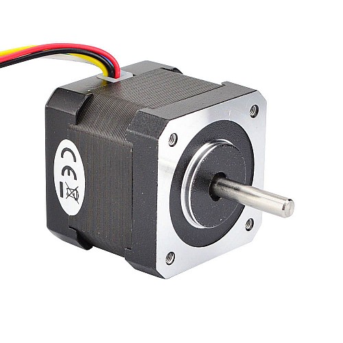 Nema 17 Unipolar 1.8deg 26Ncm(36.82oz.in) 1.2A 42x42x39mm 6 Wires - 17HS15-1206S | StepperOnline AU