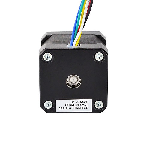 Nema 17 Unipolar 1.8deg 26Ncm(36.82oz.in) 1.2A 42x42x39mm 6 Wires - 17HS15-1206S | StepperOnline AU