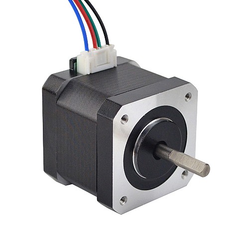 Nema 17 Bipolar 45Ncm(63.74oz.in) 1.5A 42x42x39mm 4 Wires w/ 1m Pin Connector - 17HS15-1504S-X1 | StepperOnline AU