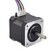 Nema 17 Bipolar 45Ncm(63.74oz.in) 1.5A 42x42x39mm 4 Wires w/ 1m Pin Connector - 17HS15-1504S-X1 | StepperOnline AU