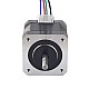 Nema 17 Bipolar 45Ncm(63.74oz.in) 1.5A 42x42x39mm 4 Wires w/ 1m Pin Connector - 17HS15-1504S-X1 | StepperOnline AU