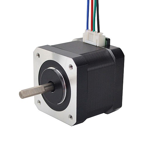Nema 17 Bipolar 45Ncm(63.74oz.in) 1.5A 42x42x39mm 4 Wires w/ 1m Pin Connector - 17HS15-1504S-X1 | StepperOnline AU
