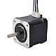 Nema 17 Bipolar 45Ncm(63.74oz.in) 1.5A 42x42x39mm 4 Wires w/ 1m Pin Connector - 17HS15-1504S-X1 | StepperOnline AU