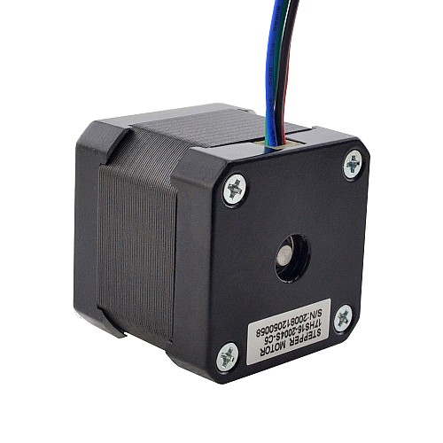 Nema 17 Bipolar 45Ncm(63.74oz.in) 2A 42x42x40mm 4 Wires w/ 2300mm(91) Cable - 17HS16-2004S-C5 | StepperOnline AU