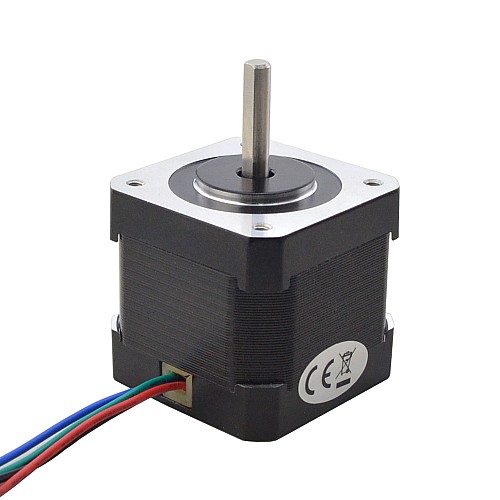 Nema 17 Bipolar 45Ncm(63.74oz.in) 2A 42x42x40mm 4 Wires w/ 2300mm(91) Cable - 17HS16-2004S-C5 | StepperOnline AU