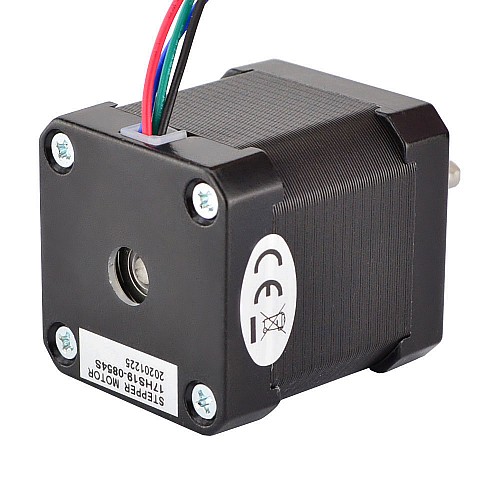 Nema 17 Bipolar 1.8deg 44Ncm(62.3oz.in) 0.85A 42x42x48mm 4 Wires - 17HS19-0854S | StepperOnline AU