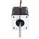 4pcs Nema 17 High Temp Stepper Motor 55Ncm(77.93oz.in) 55mm Round Shaft Insulation Class H 180C - 4-17HS19-2504S-H-V1 | StepperOnline AU
