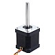 Nema 17 High Temp Stepper Motor 55Ncm(77.93oz.in) 55mm Φ8mm Round Shaft Insulation Class H 180C - 17HS19-2504S-H-V2 | StepperOnline AU