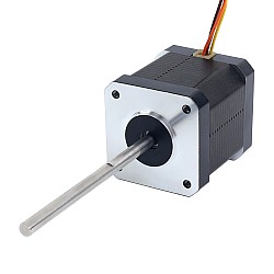 Nema 17 High Temp Stepper Motor 55Ncm(77.93oz.in) 80mm Φ5mm D-cut Shaft Insulation Class H 180C