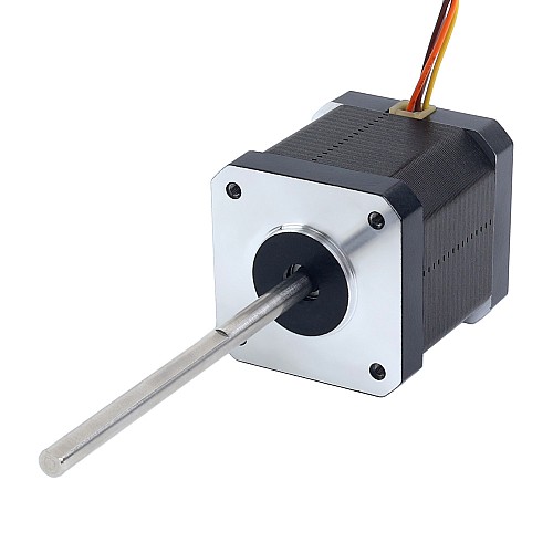 Nema 17 High Temp Stepper Motor 55Ncm(77.93oz.in) 80mm Φ5mm D-cut Shaft Insulation Class H 180C - 17HS19-2504S-H-V5 | StepperOnline AU