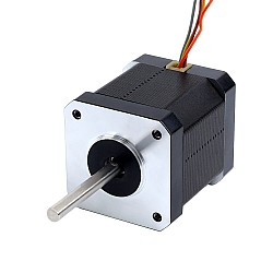 Nema 17 High Temp Stepper Motor 55Ncm(77.93oz.in) 38mm Φ5mm D-cut Shaft Insulation Class H 180C & JST-XH Connector
