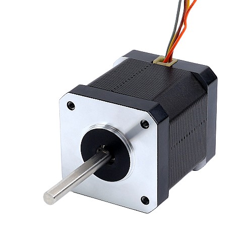Nema 17 High Temp Stepper Motor 55Ncm(77.93oz.in) 38mm Φ5mm D-cut Shaft Insulation Class H 180C & JST-XH Connector - 17HS19-2504S-H-V6 | StepperOnline AU