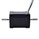 Dual Shaft Nema 17 Bipolar 1.8deg 65Ncm(92oz.in) 1.2A 42x42x60mm 6 Wires - 17HS24-1206D | StepperOnline AU