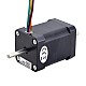 Dual Shaft Nema 17 Bipolar 1.8deg 65Ncm(92oz.in) 1.2A 42x42x60mm 6 Wires - 17HS24-1206D | StepperOnline AU
