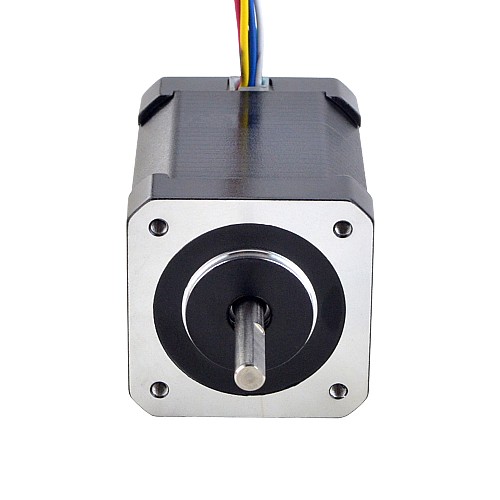 Dual Shaft Nema 17 Bipolar 1.8deg 65Ncm(92oz.in) 1.2A 42x42x60mm 6 Wires - 17HS24-1206D | StepperOnline AU