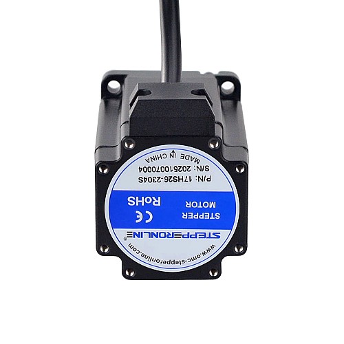 Nema 17 Bipolar 1.8deg 79Ncm(111.896oz.in) 2.3A 42x42x67mm 4 Wires - 17HS26-2304S | StepperOnline AU