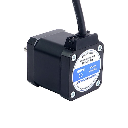 P Series IP67 Waterproof Nema 17 Stepper Motor 2.0A 0.59Nm(83.57oz.in) - 17IP67-06 | StepperOnline AU