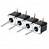 4pcs Nema 17 High Temp Stepper Motor 55Ncm(77.93oz.in) 55mm Round Shaft Insulation Class H 180C
