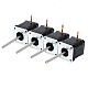 4pcs Nema 17 High Temp Stepper Motor 55Ncm(77.93oz.in) 55mm Round Shaft Insulation Class H 180C - 4-17HS19-2504S-H-V1 | StepperOnline AU