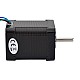 Nema 17 Bipolar 1.8deg 65Ncm(92.05oz.in) 0.60A 42x42x60mm 4 Wires - 17HS24-0644S | StepperOnline AU
